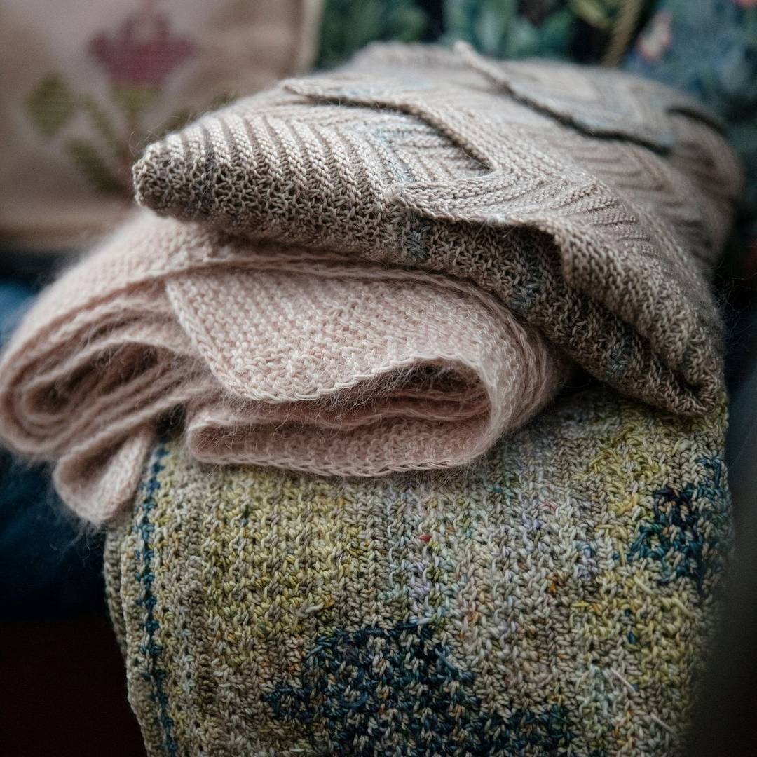 laine 52 weeks of shawls deutsch